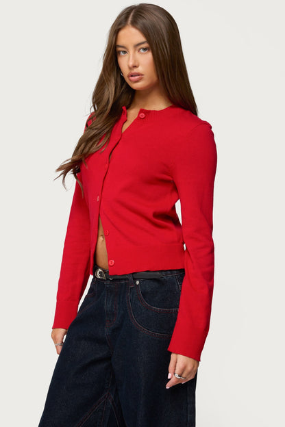 Hollie Button Up Cardigan