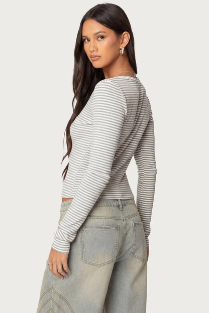 Jocelyn Striped Top