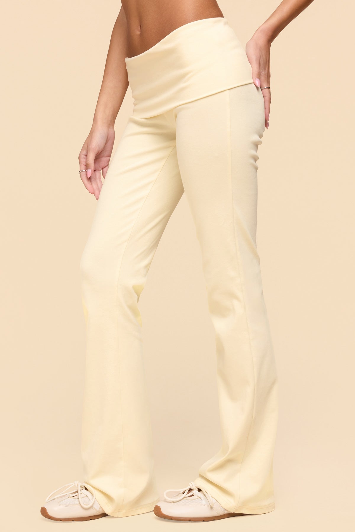 Ivanne Foldover Flared Pants