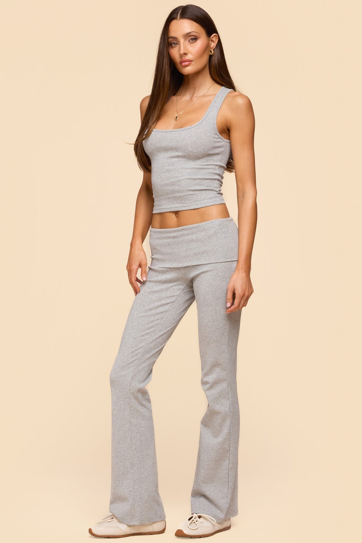 Ivanne Foldover Flared Pants