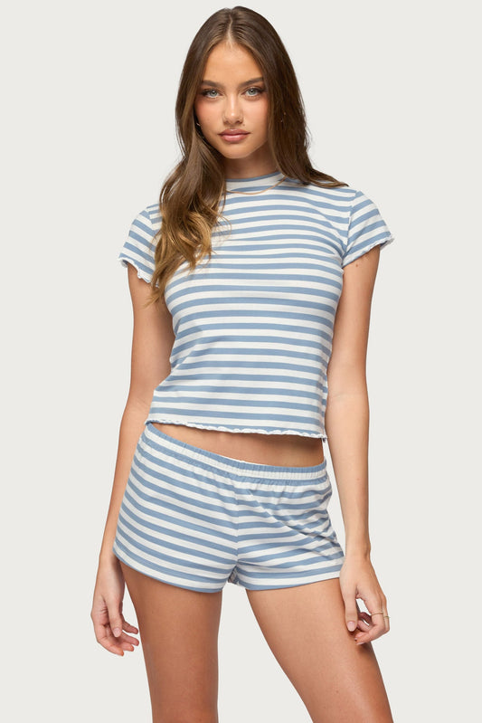 Aubrie Striped T Shirt